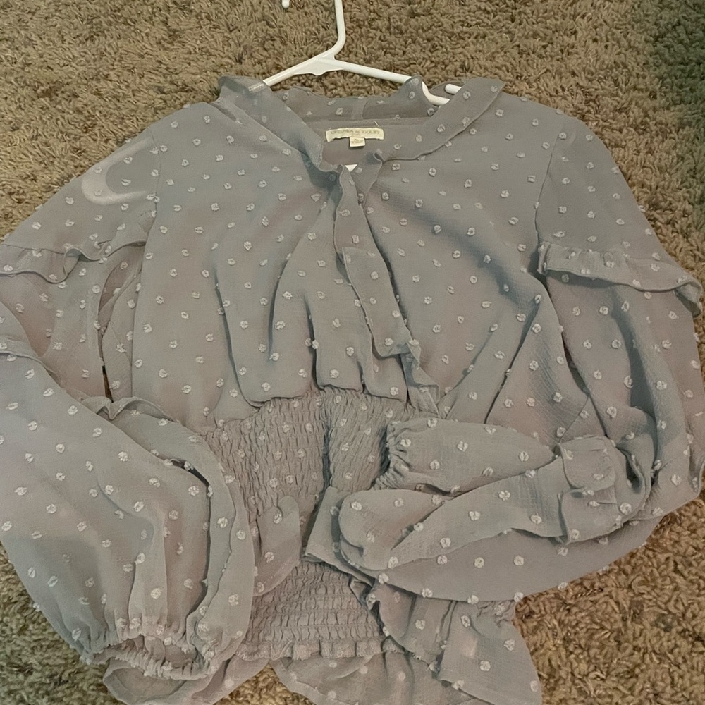 Girls Grey Top veryyy cute